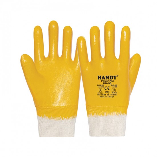 Handy Power Plus HN08 Sarı Pamuk Eldiven